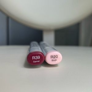 R39, R20 Refill Copic Sketch Markers (set of 2 - red/pink)